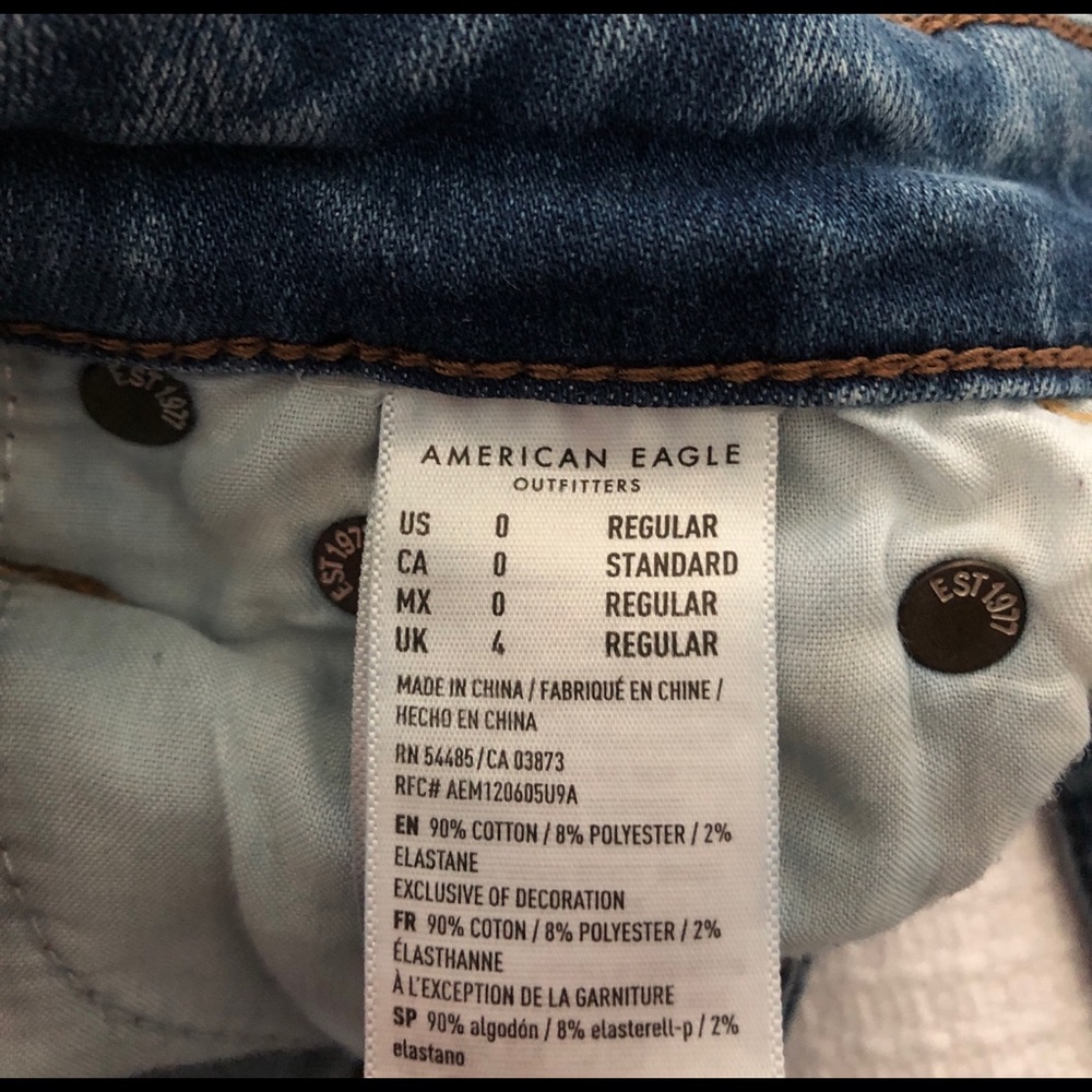 American Eagle skinny jeans/jeggings - Picture 2 of 4